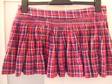 Pink/purple Checked Women's Skirt Size 10