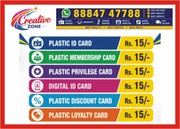 We Creative Zone provide high-quality Plastic ID Card Printing and LAN